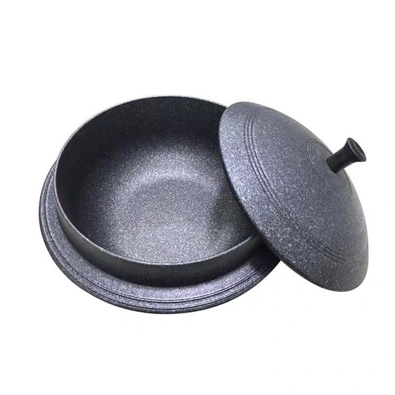 Korean Cast Iron Traditional Cooking Pot with Lid, Gamasot 가마솥 – eKitchenary