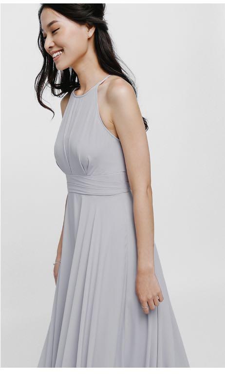 Bautrice mesh maxi top dress