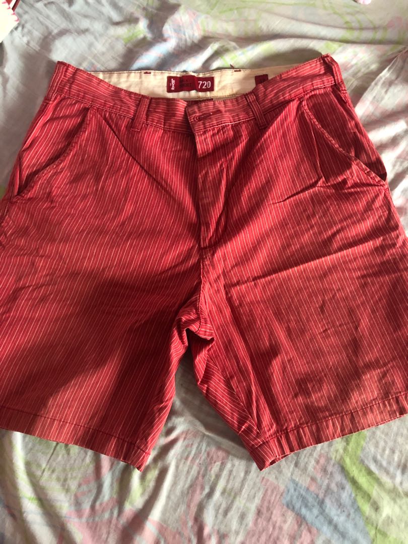 Levi's Walk Short 720 Denim Red, Men's 