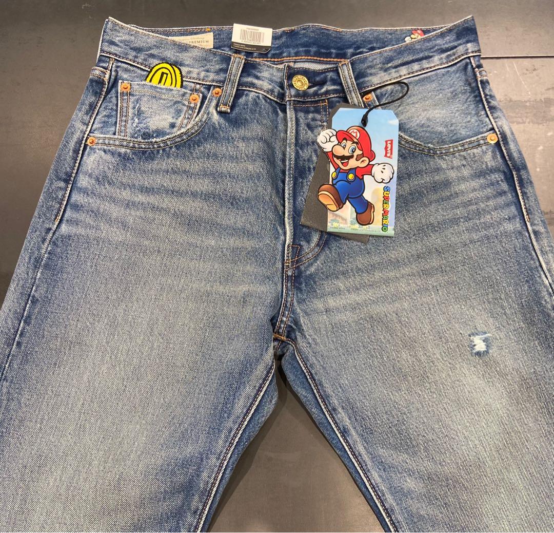 Levi's x super mario 501 store