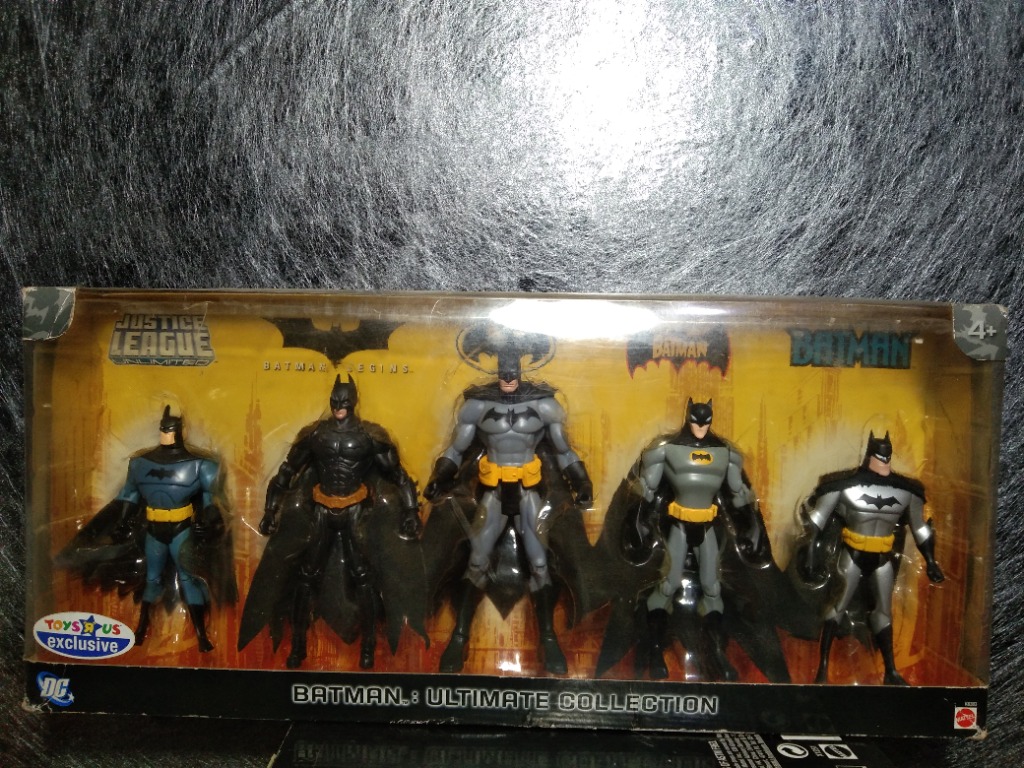 Mattel Ultimate Batman Collection Toys r Us Exclusive 5-Pack, Hobbies ...