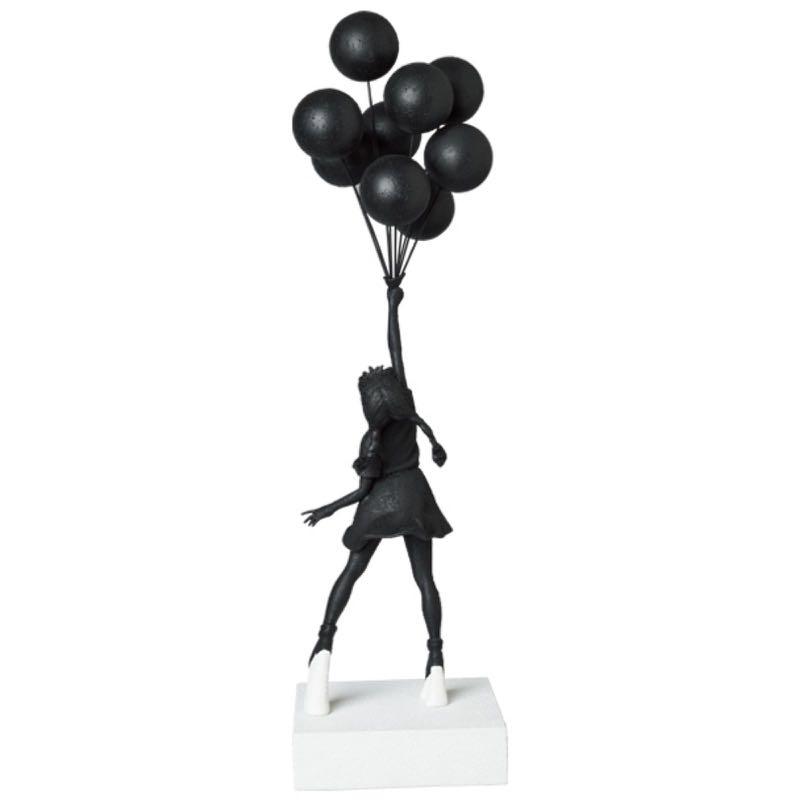 Flying Balloons Girl（GESSO BLACK Ver.）-