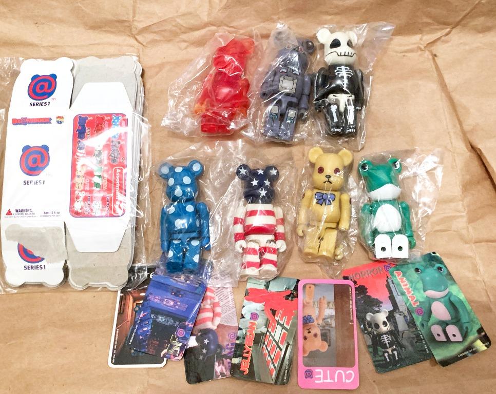 Medicom bearbrick be rbrick series 1 set of 7pcs
