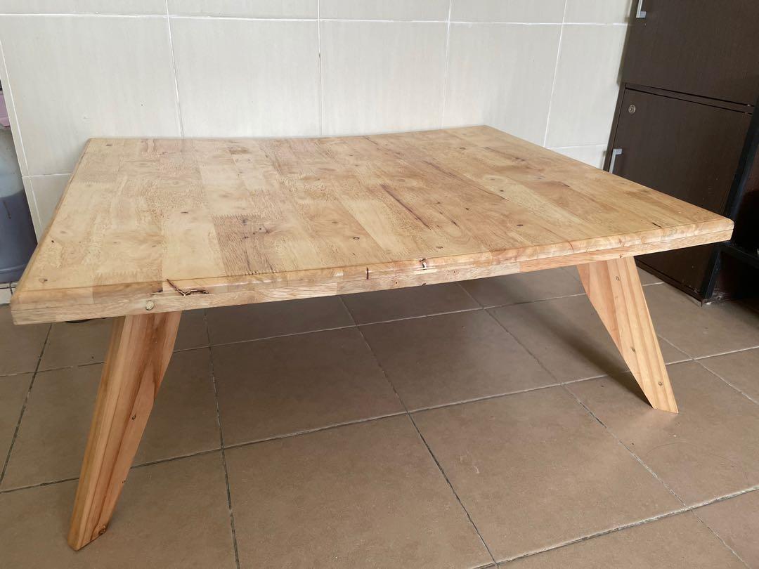 Meja Jepun Lipat Home Furniture Furniture On Carousell