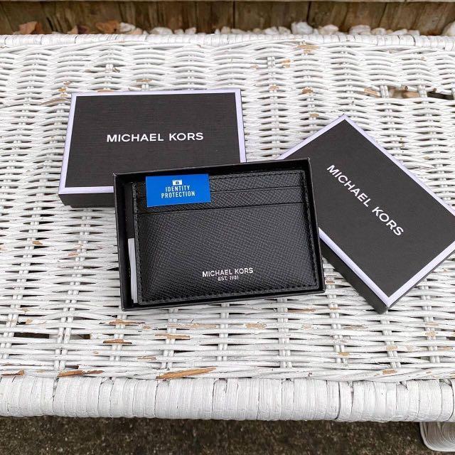 Michael Kors for Men Boxed Harrison Card Case, Men's Fashion, Watches &  Accessories, Wallets & Card Holders on Carousell