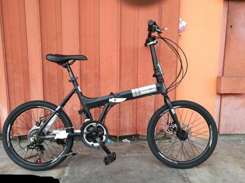 Mongoose alloy folding bike new arrivals