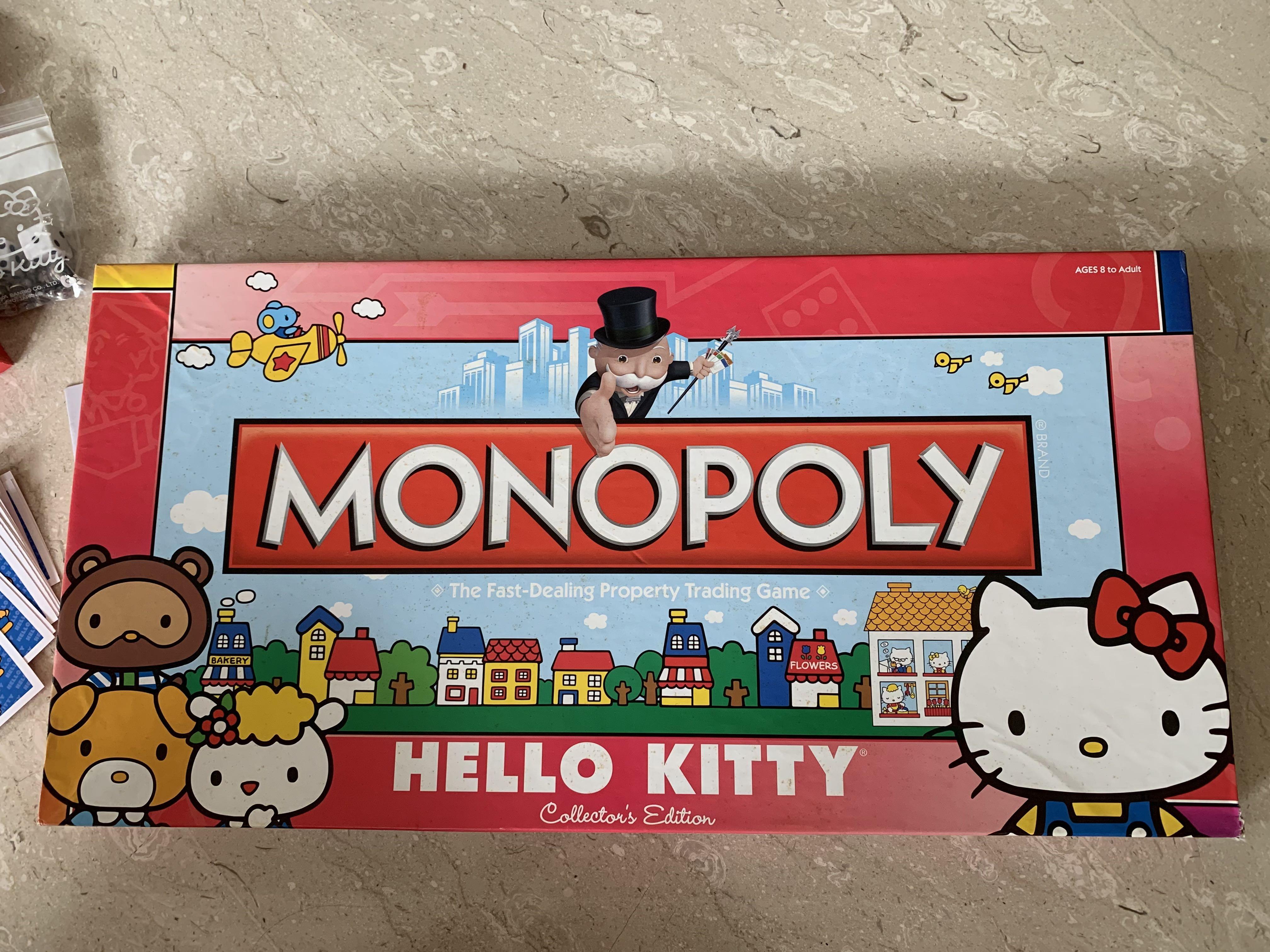 Monopoly Hello Kitty Collector’s Edition, Hobbies & Toys, Toys & Games