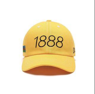National Geographic 1888 cap 棒球帽 休閒帽 黃色
