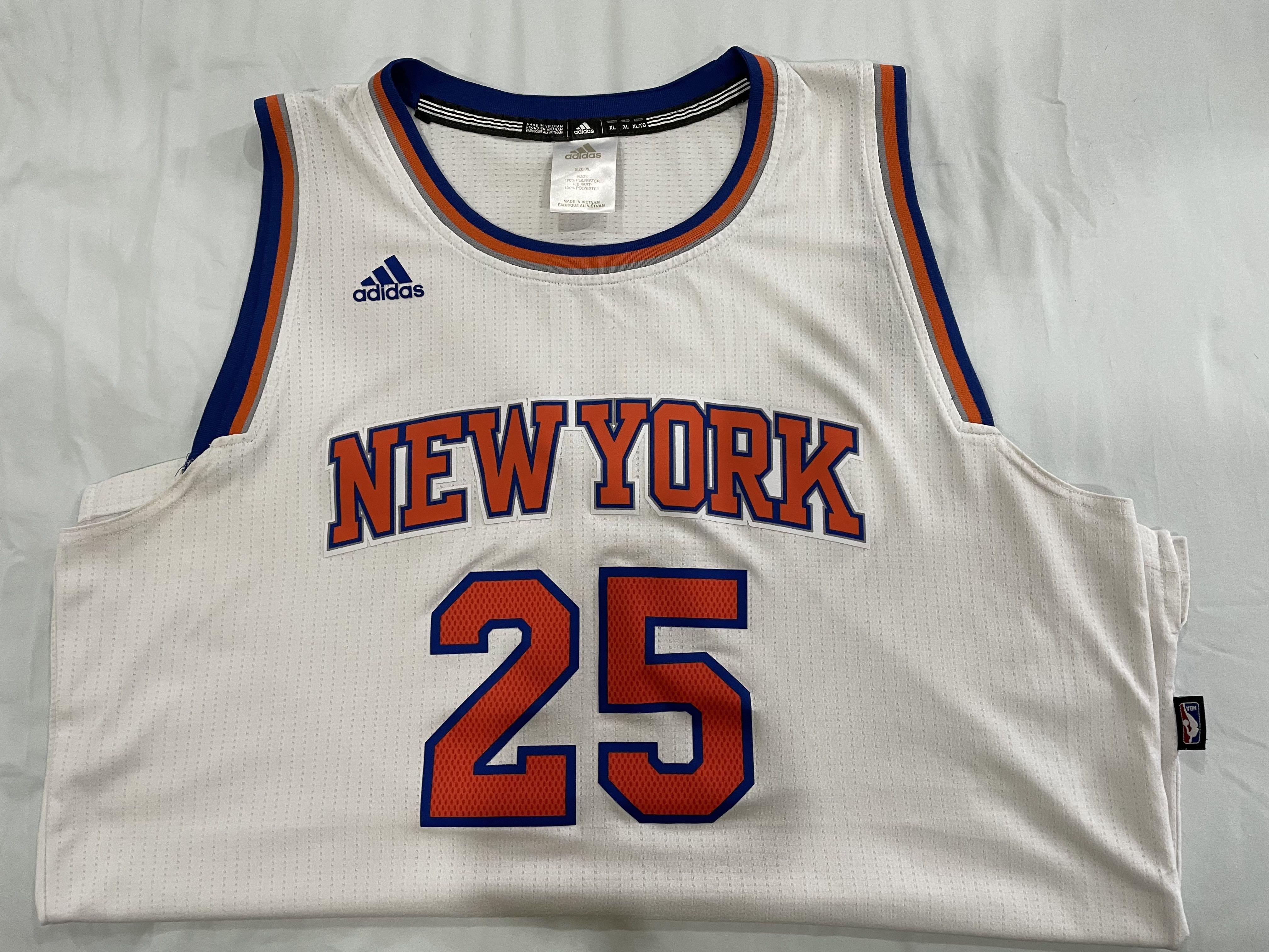 New York Knicks Adidas Derrick Rose No 25 NBA Jersey XL