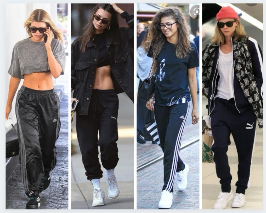 Nike baggy vintage nylon track pants jogger, Women's Fashion, Bottoms ...