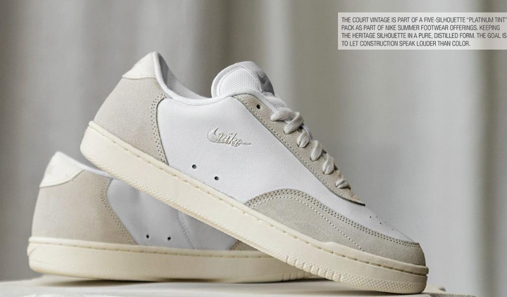 nike white leather trainers