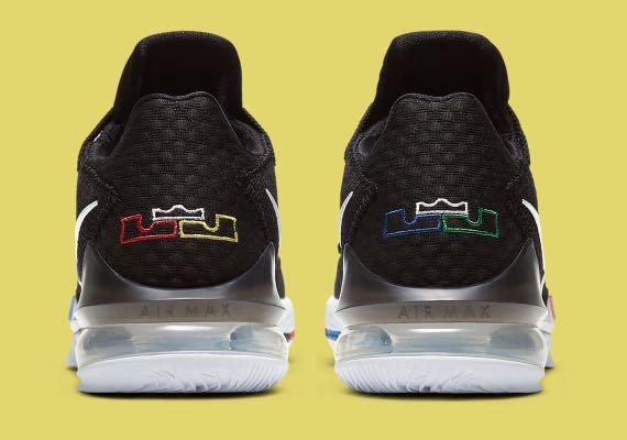 lebron 17 low multi color