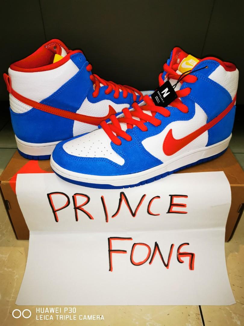 Nike SB Dunk High Doraemon Men s Fashion Footwear Sneakers on