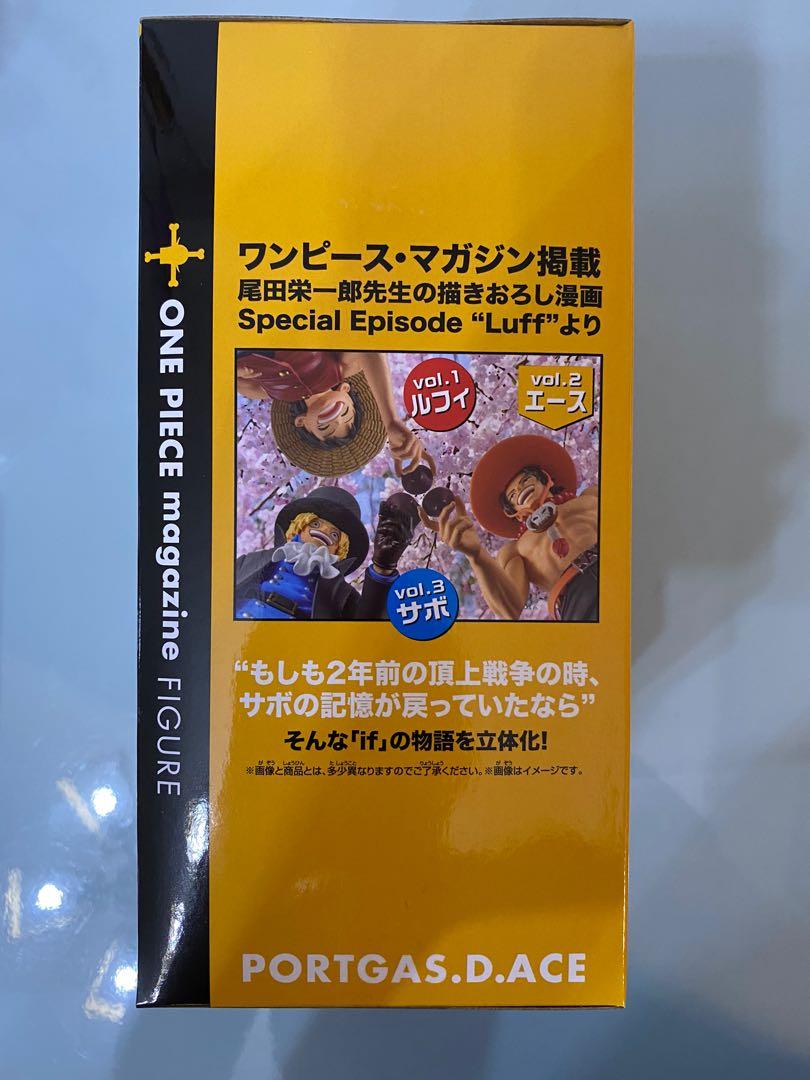 One Piece Special Episode Luff Portgas D Ace Volume 2 Statue Toys Games Bricks Figurines On Carousell