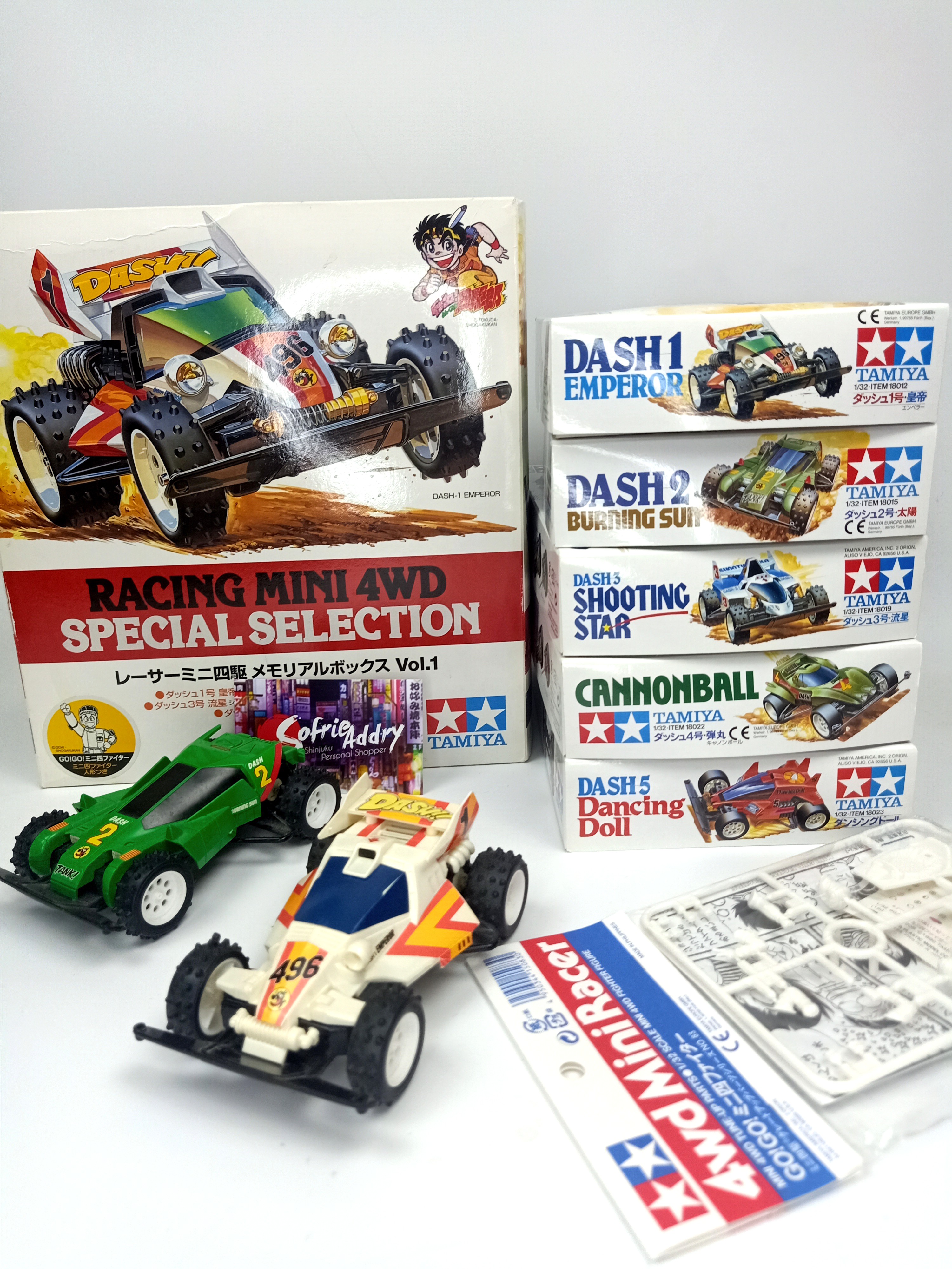 Original Tamiya Dash Yonkuro Special Selection Original Colour Set Vol