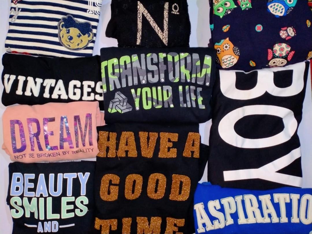 Paket usaha thrift clearance crewneck