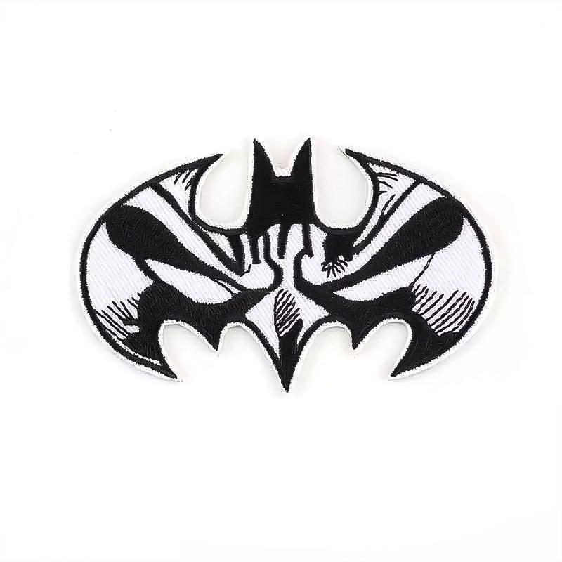 Patch) Batman Justice League Dart Joker Face Black White Noir Style Iron On  (HUGE), Hobbies & Toys, Stationery & Craft, Craft Supplies & Tools on  Carousell