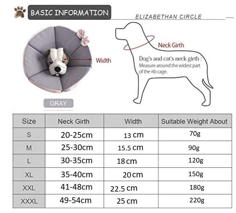 Pet Collar Dog Cat Cushion Collar Soft Pet Elizabethan Collar / Post