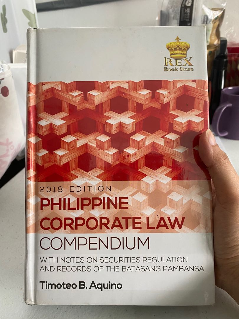 Philippine Corporate Law Compendium, Hobbies & Toys, Books & Magazines, Religion Books on Carousell