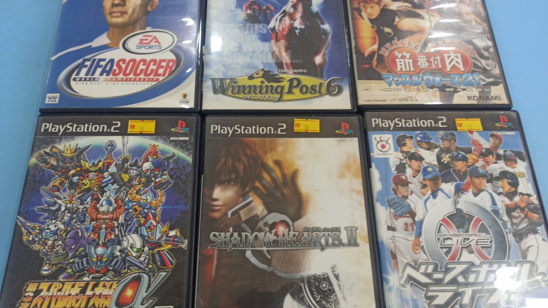 Playstation 2 original japan games Video Gaming Video Games