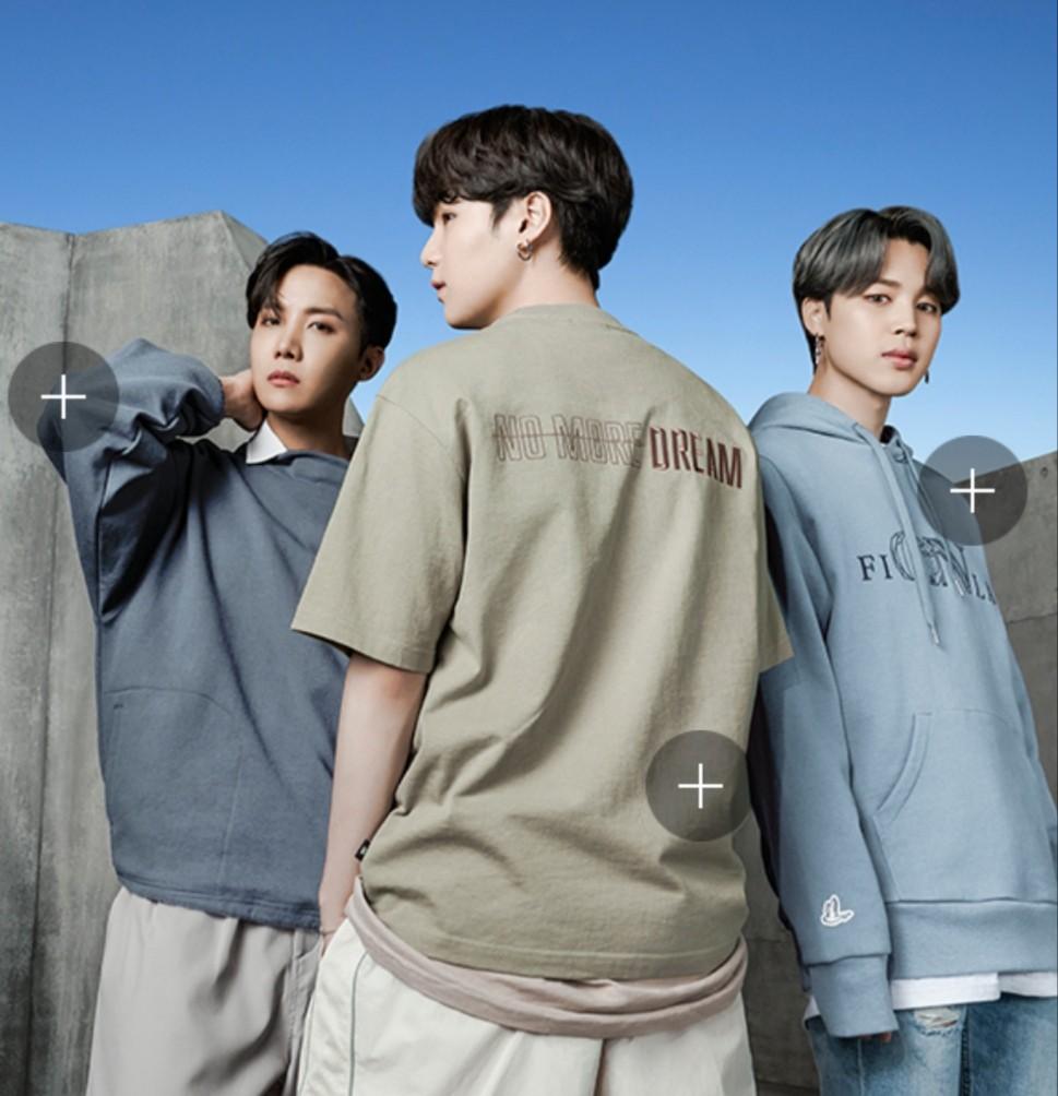 PO BTS X FILA NOW ON Collection Hoodie for ladies