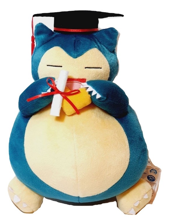 Snorlax discount graduation plush