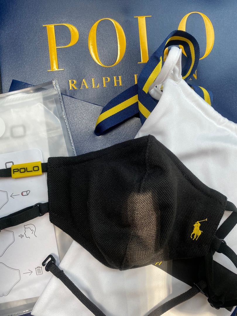 Polo Ralph Lauren Face Mask N95, Luxury, Accessories on Carousell
