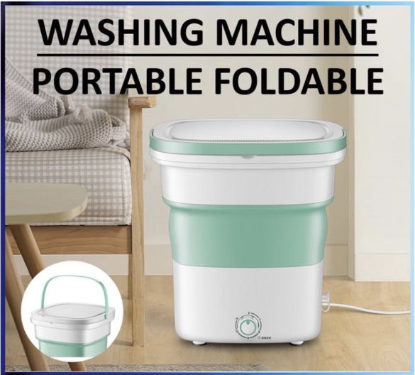 Portable folding washing machine, TV & Home Appliances, Washing