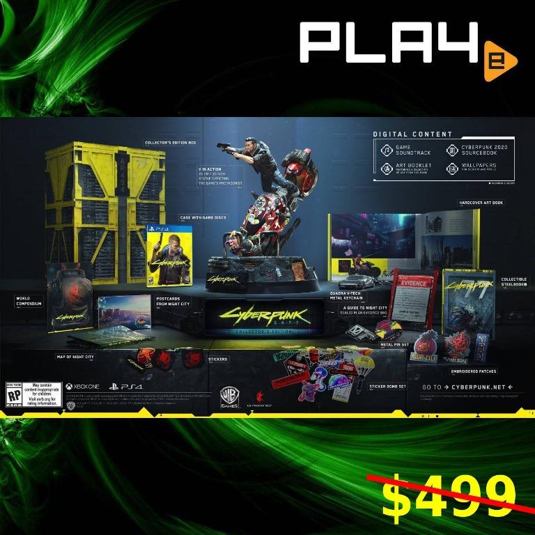 Cyberpunk 2077 2024 collector's edition xbox