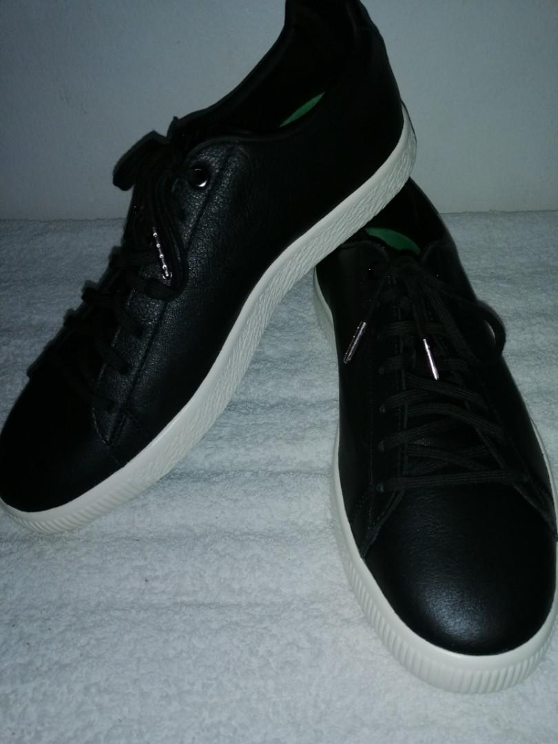 Puma clyde big shop sean black