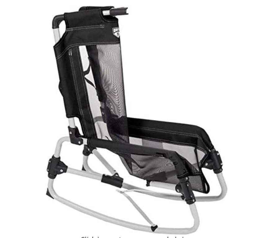 Quest collapsible top low rock chair