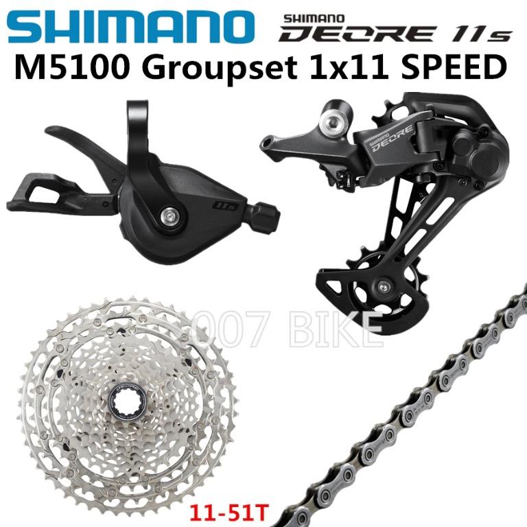 Shimano deore 1 x 11 groupset best sale