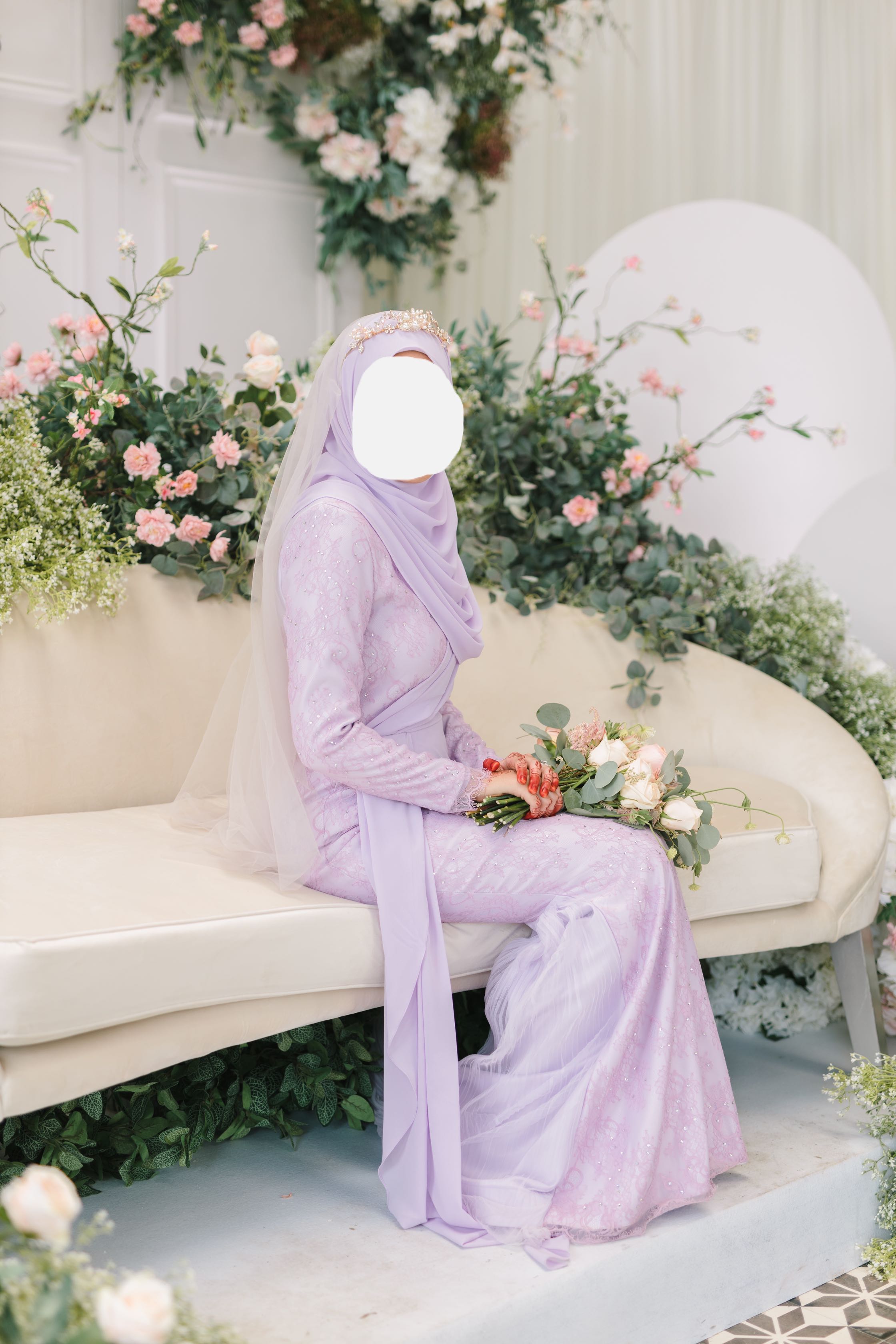 Dress kahwin clearance simple
