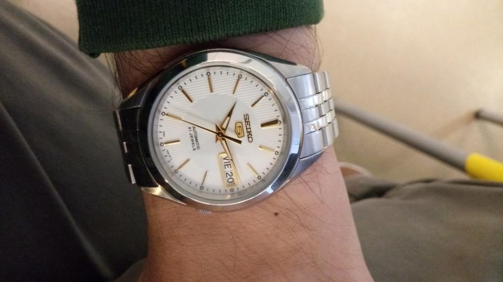 Seiko 5 SNKL17K1 SNKL17K White Variant of SNKL23 and SNKL15