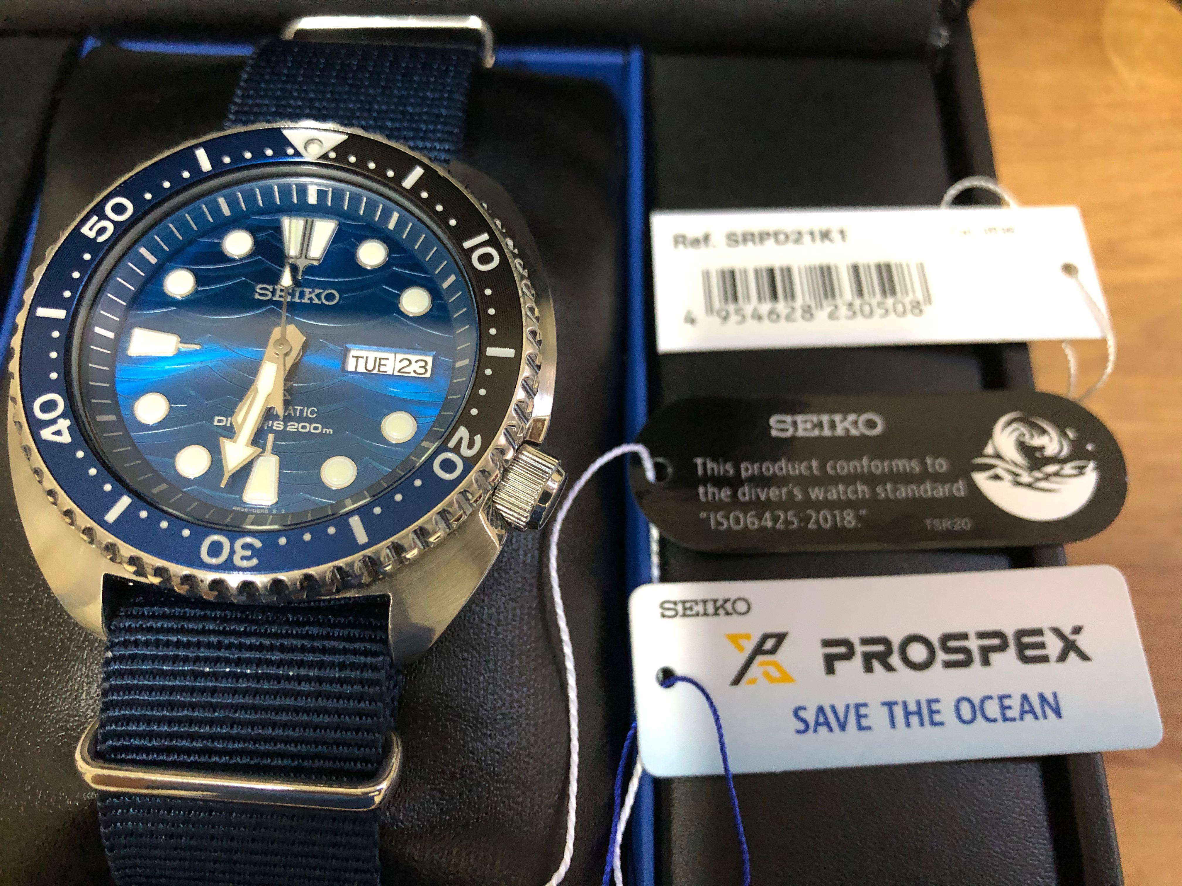 Seiko deals turtle sto