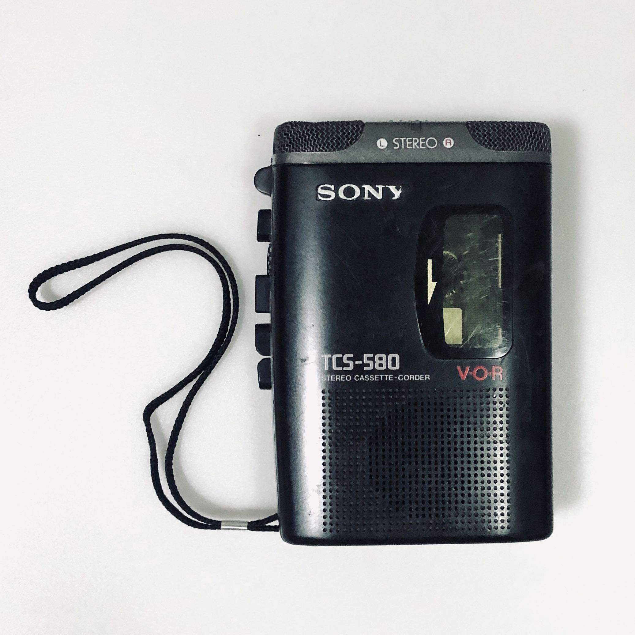 SONY ステレオカセットコーダー TCS-580