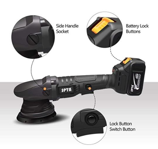 Spta polisher cordless shop