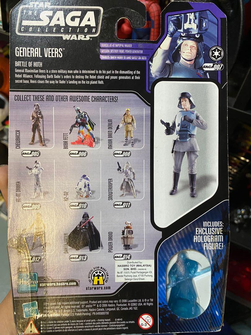 Star Wars the Saga Collection: GENERAL VEERS 3.75inch, Hobbies  Toys,  Collectibles  Memorabilia, Fan Merchandise on Carousell