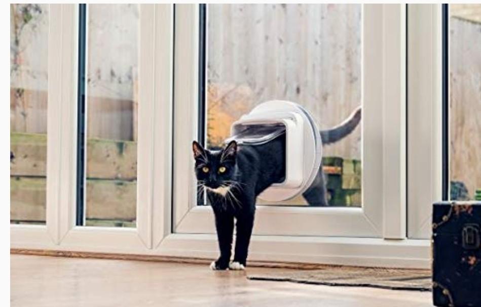 SureFlap Microchip Cat Door Connect with Hub Bundle Pet Supplies Homes Other Pet Accessories on Carousell