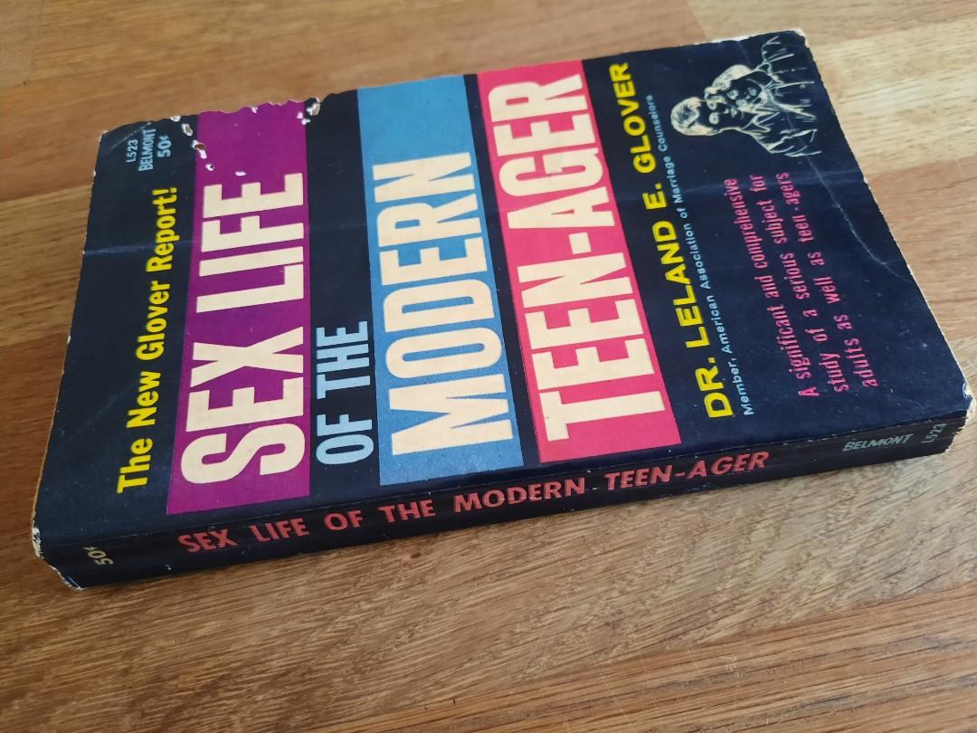 Sex Life of the Modern Teen-Ager Paperback – January 1, 1961 by Leland E.  Glover. Vintage Book