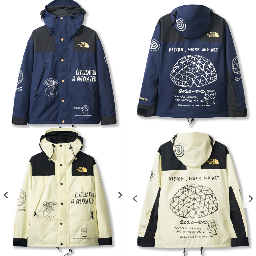 Brain Dead X THE NORTH FACE☆76 Oversized Mountain コート (BRAIN