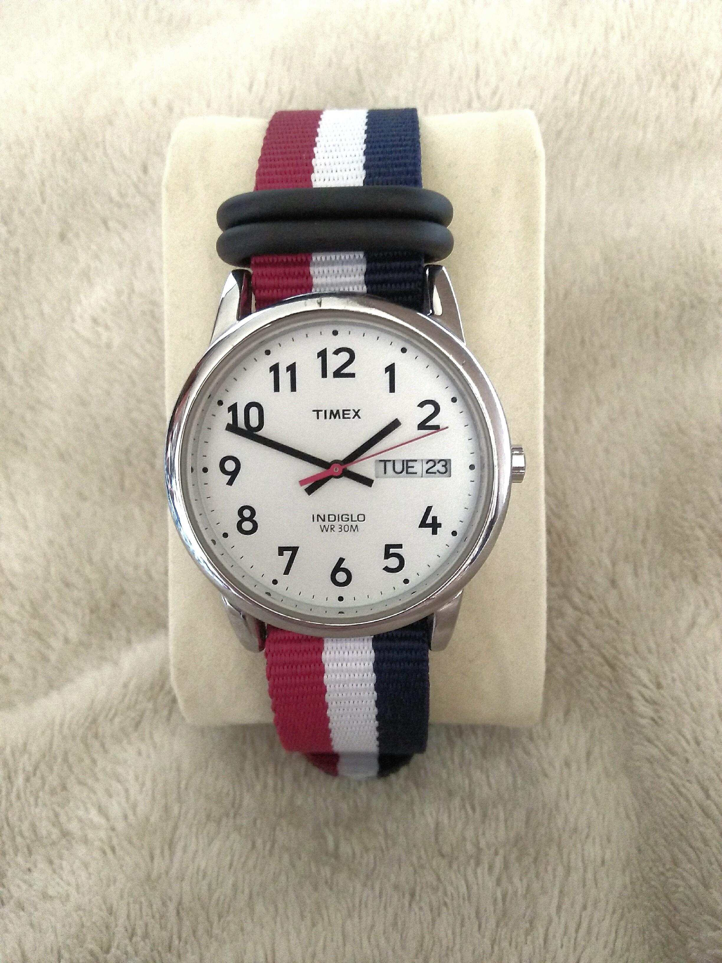 timex easy reader day date