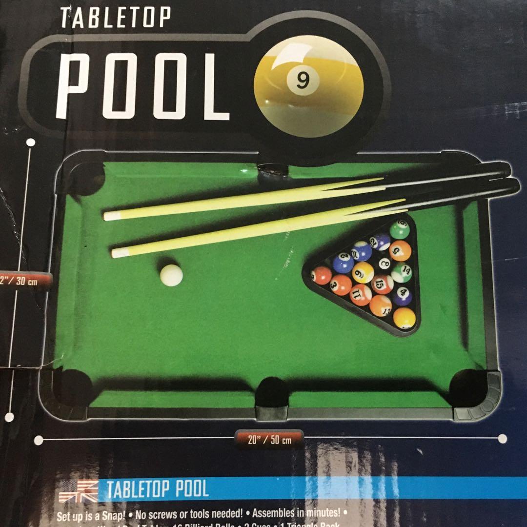 Mini pool table toys r us hot sale