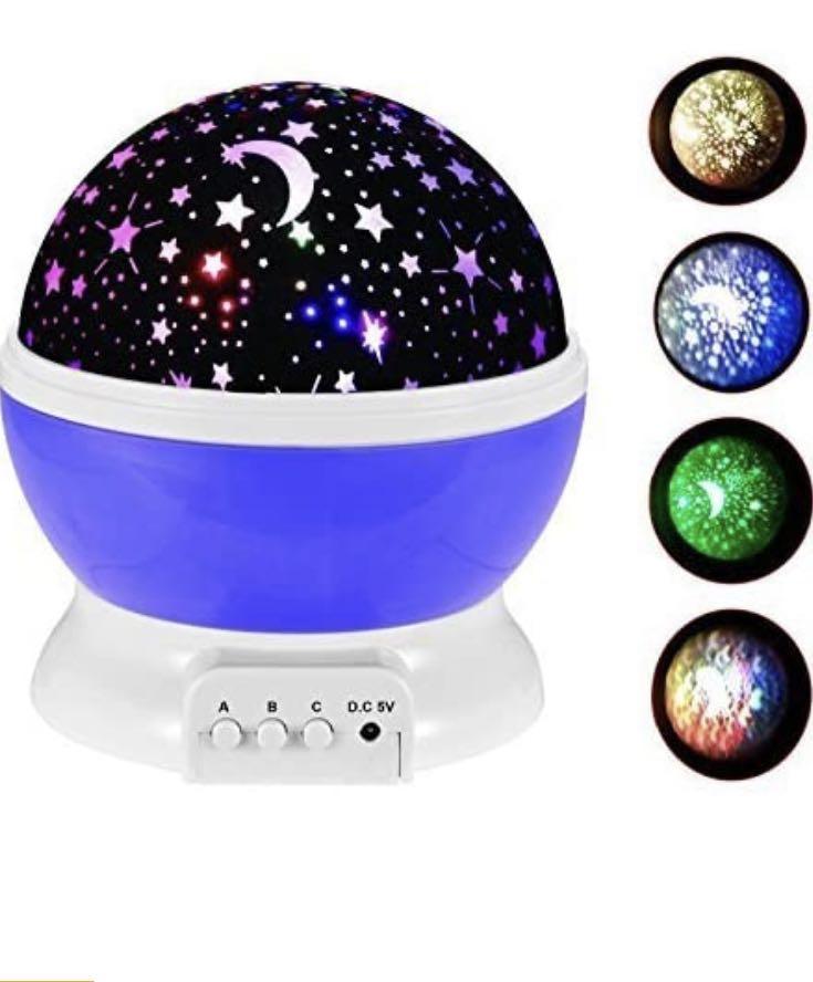 Trulanco Star Master Projector 4 LED Bead 360 Degree Romantic Room