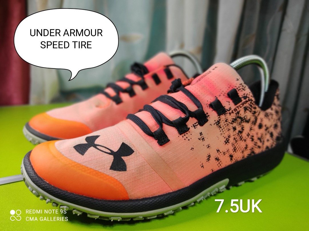 Under Armour Speed Tire Ascent Low Chaussure Course Trial - AW17