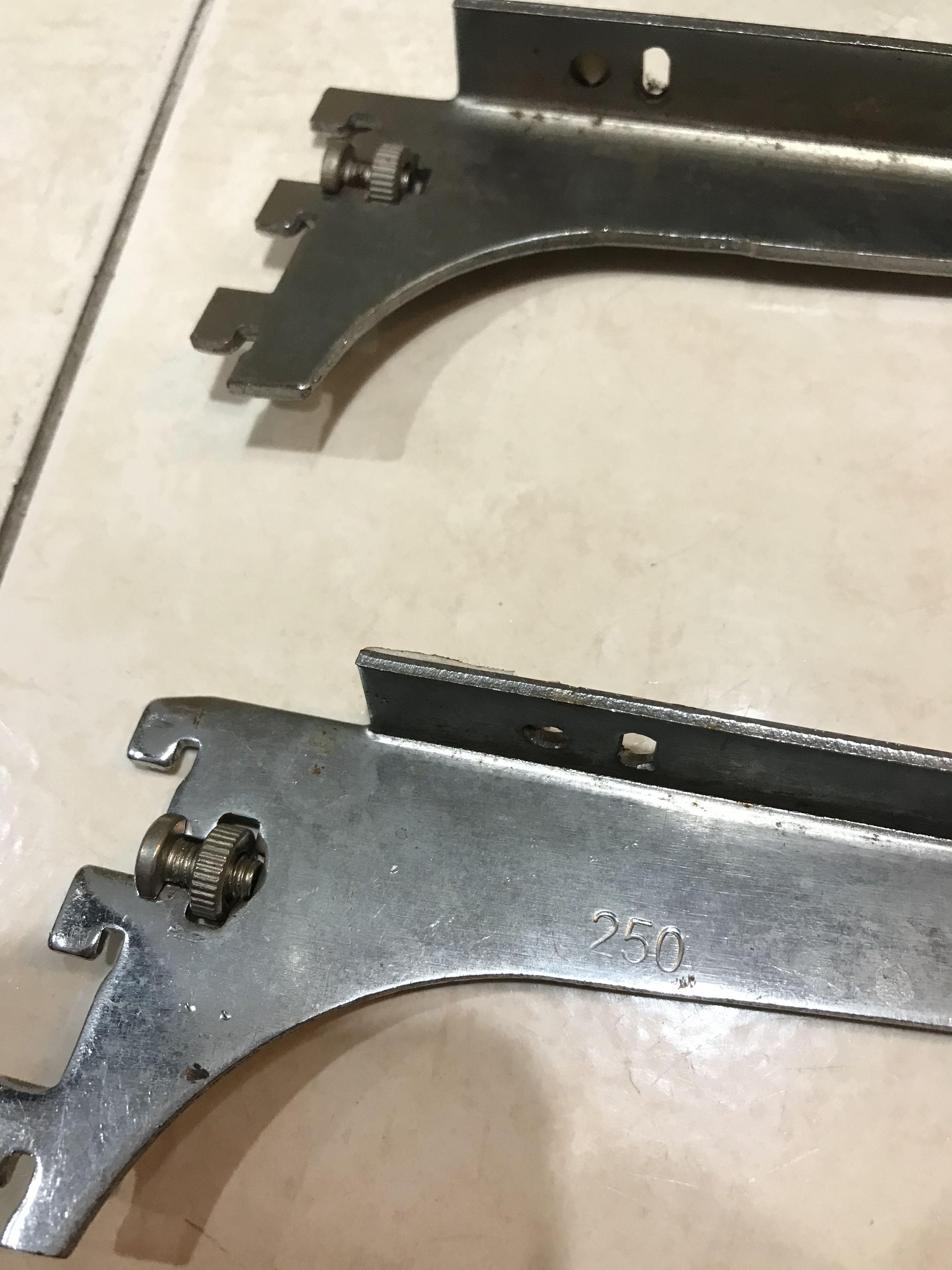 upright wall shelf bracket / upright timber bracket, Furniture & Home