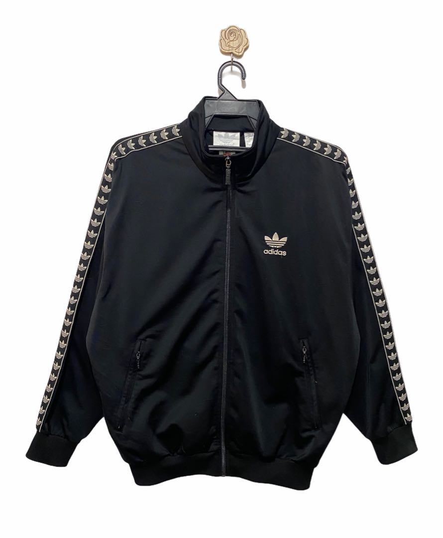 Adidas side tape jacket sales
