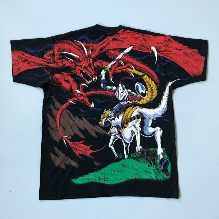 Vintage liquid 2025 blue dragon shirt