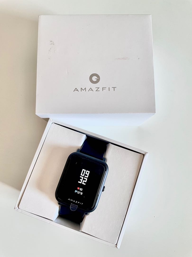 Xiaomi Huami Amazfit Bip A1608 Onyx Black Men S Fashion Watches On Carousell