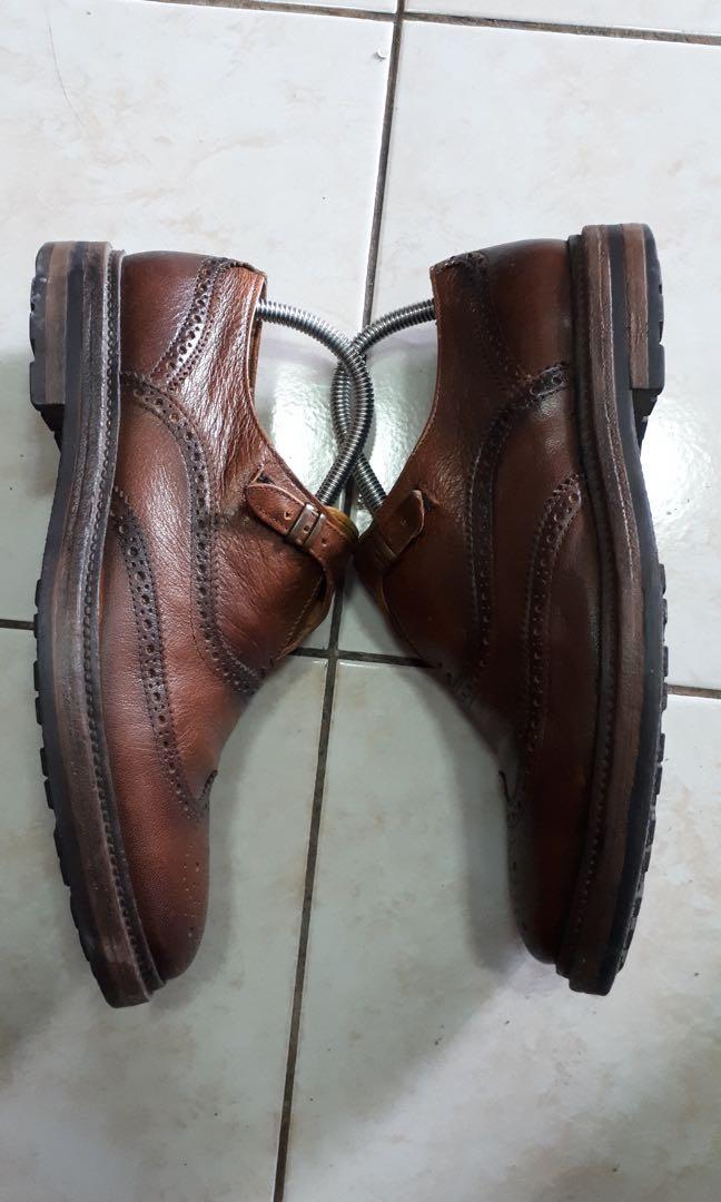 Zara Man Oxford Wingtip Brogue Men display picture 3